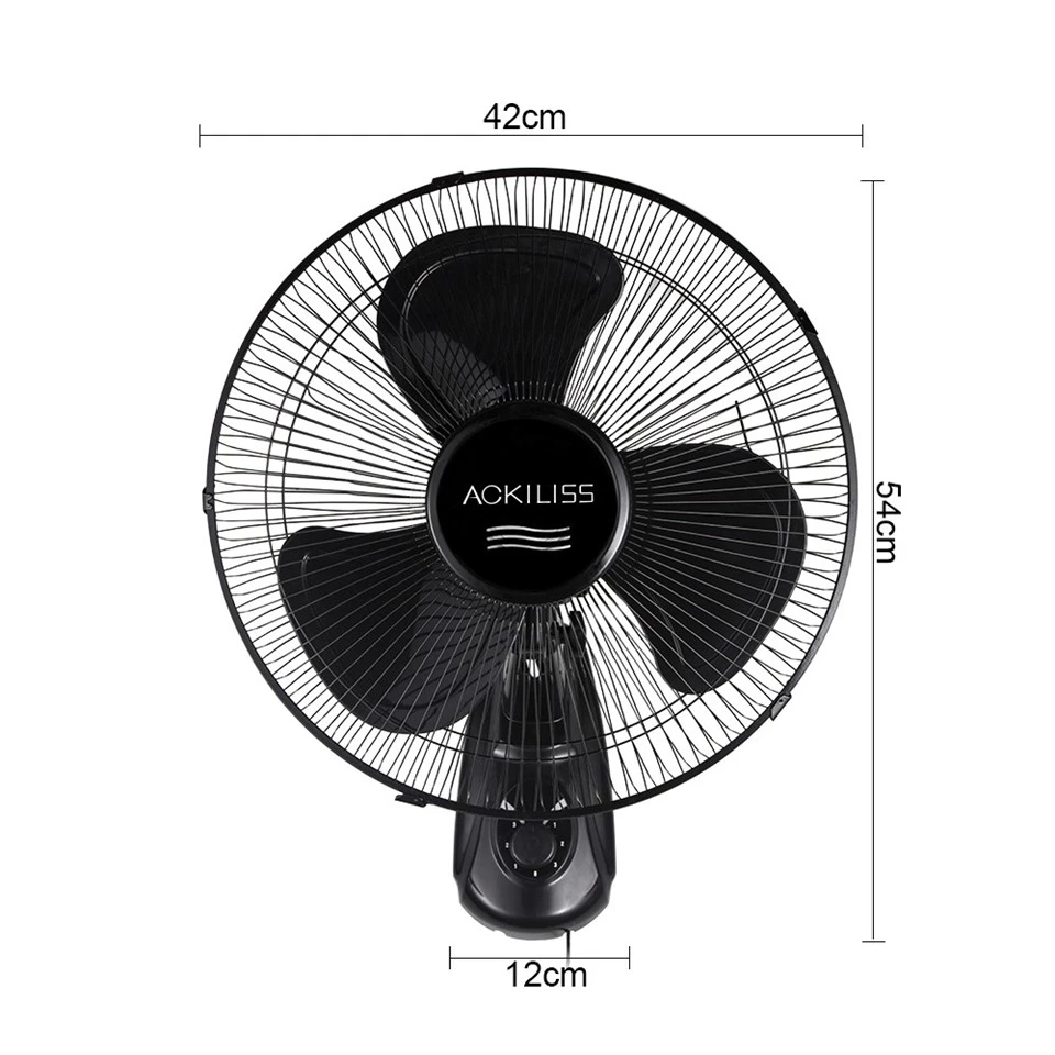 Wall Mount Fan 3 Speeds For Home high quality